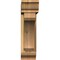 Ekena Millwork Legacy Traditional Rough Sawn Bracket w/ Offset Brace, Western Red Cedar, 6"W x 22"D x 22"H BKT0604X22X22LEC01RWR - alternate 4